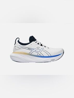 ASICS Gel Nimbus 25 White Illusion Blue Men's Running Shoes Sneakers - 9
